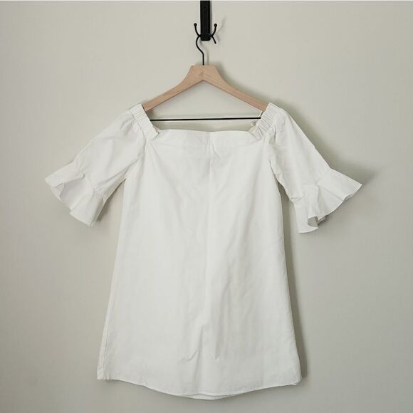 Sugarlips White Eden Off the Shoulder Dress Size Extra Small - Picture 2 of 9